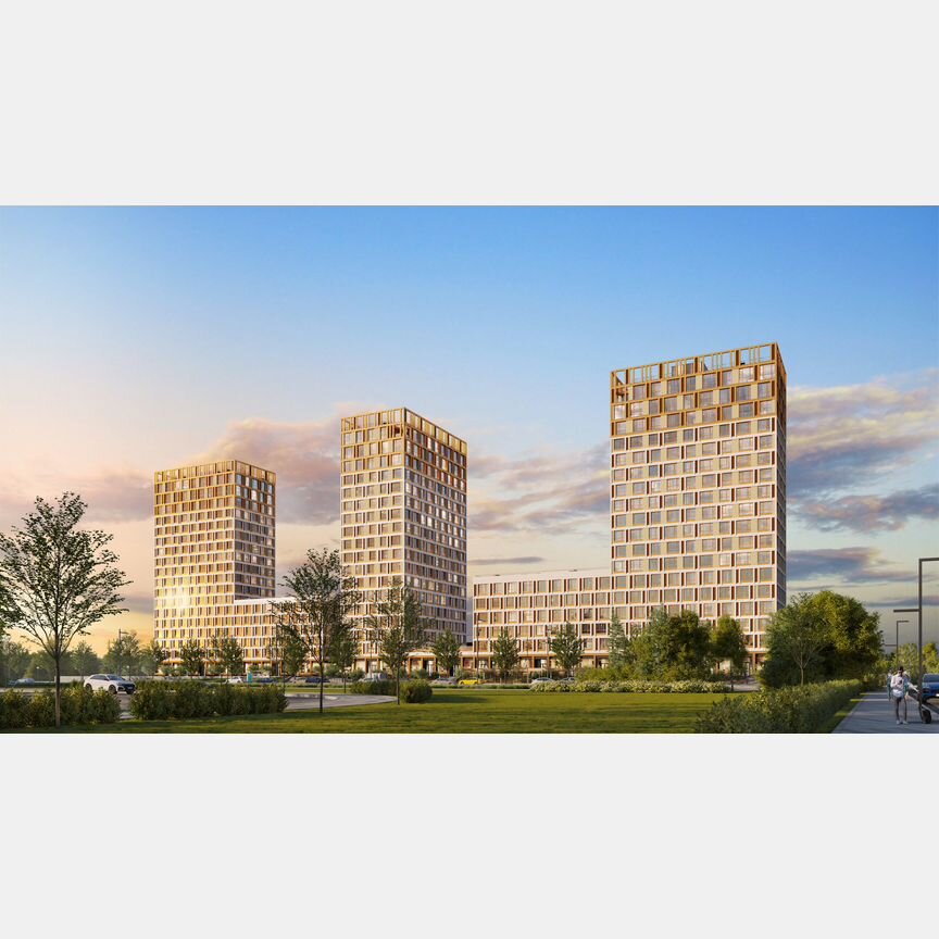 2-к. квартира, 60,1 м², 5/18 эт.