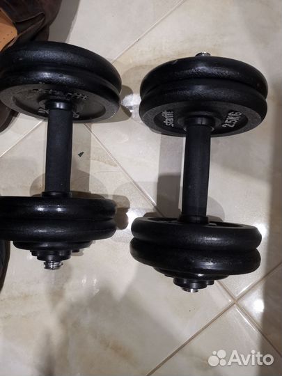 Гантели разборные 10 кг