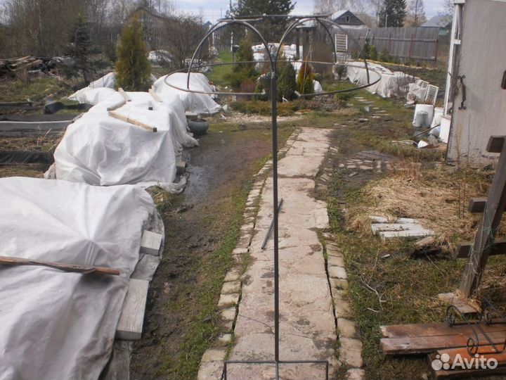 Опора поддержка для штамбовых растений роз