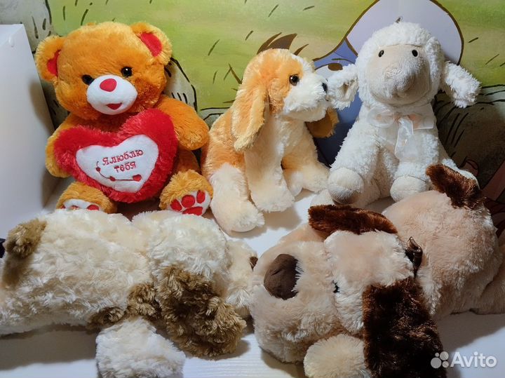 Мягкие игрушки новые