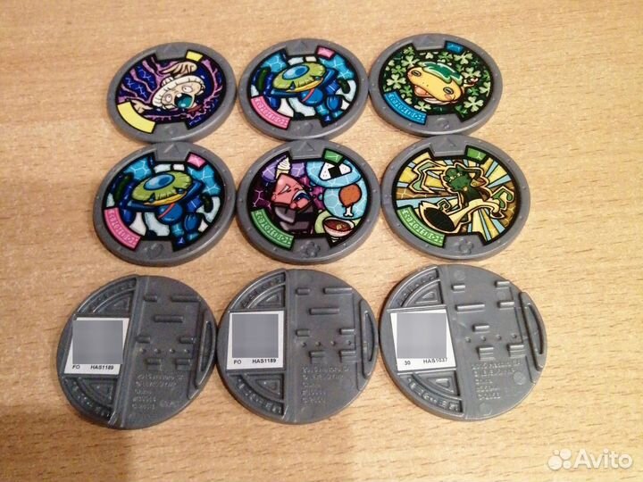 Медальоны Yo-Kai Watch (обмен )