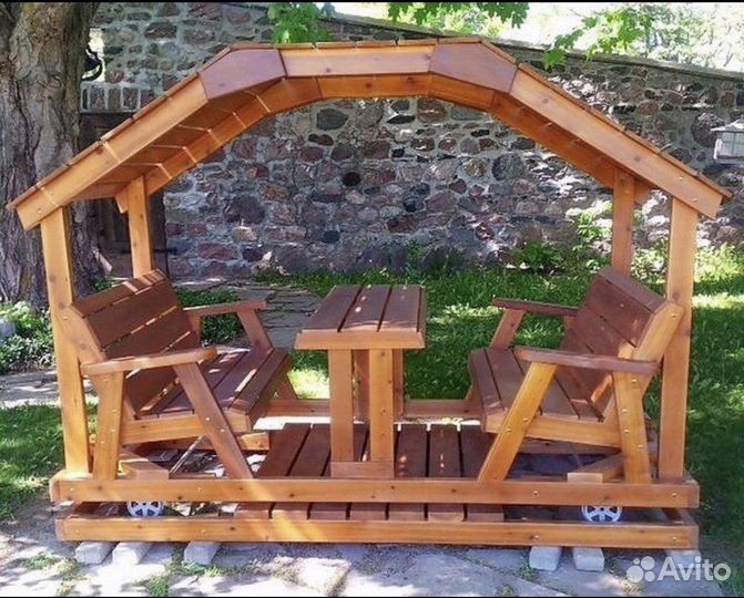 Беседка маленькое счастье садовая мебель