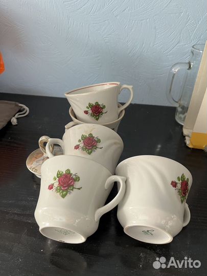 Чайные чашки цена за все