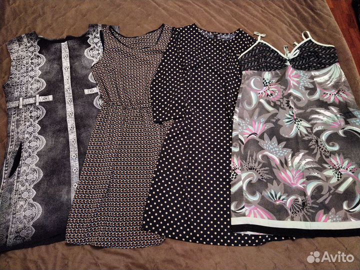 4 платья 46