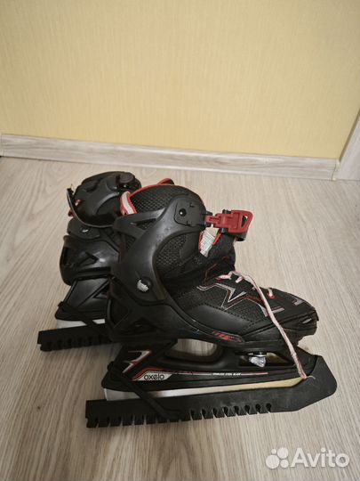Коньки раздвигающиеся Oxelo 32-35 размер