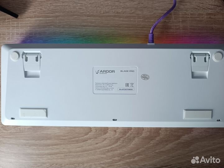 Игровая клавиатура ardor gaming blade pro