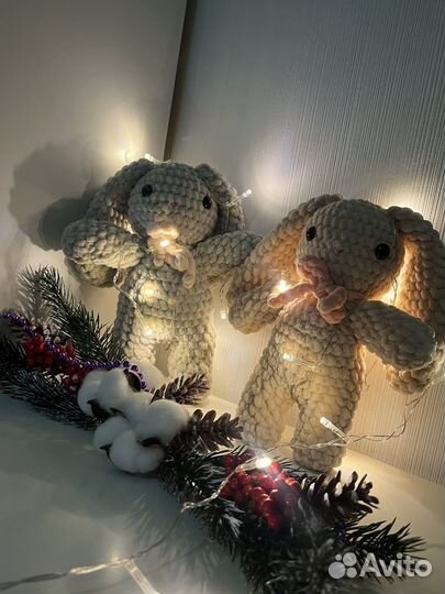 Мягкая игрушка зайчик