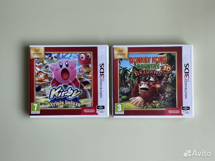 Kirby и Donkey Kong для Nintendo 3ds