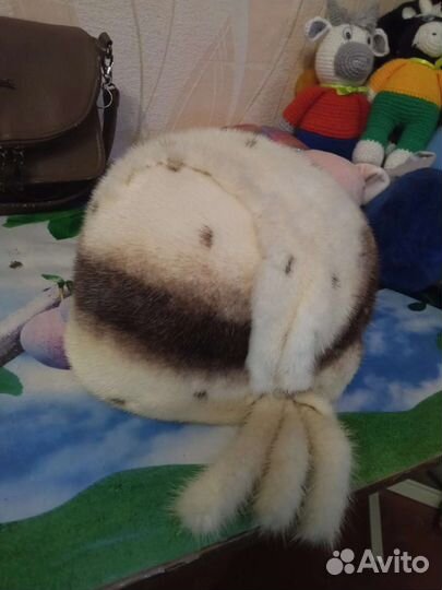 Шапка норковая женская бу