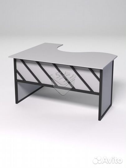 Стол эргономичный офисный сэ-14 (правосторонний) &