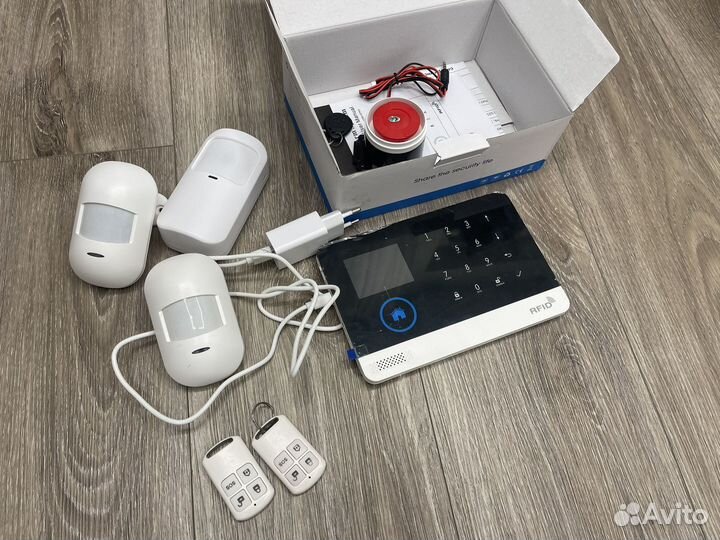 Бесповодная сигнализация wifi+gsm