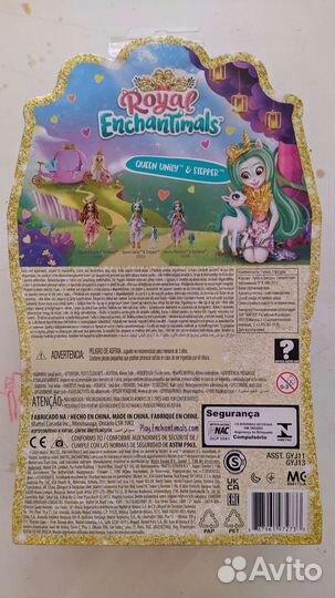 Новый набор Enchantimals, Ферма, Королева Юнити