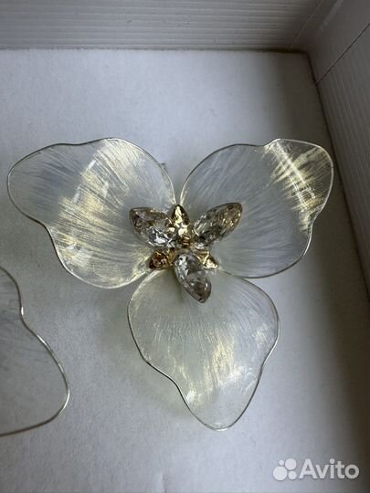 Серьги витраль