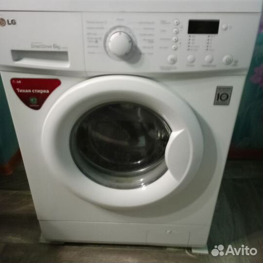 Стиральная машина бу lg 6 кг