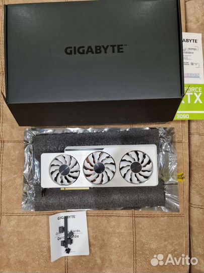 Видеокарта rtx 3090 gigabyte vision oc