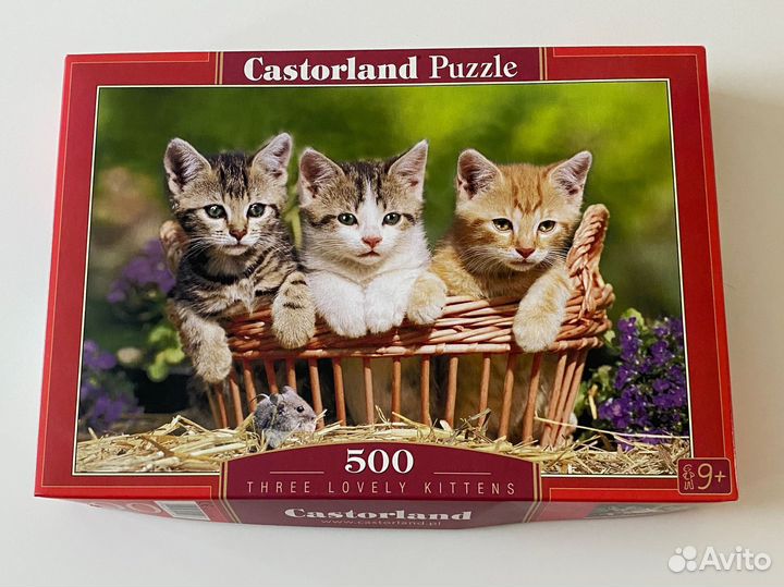 Пазлы — 3 коробки