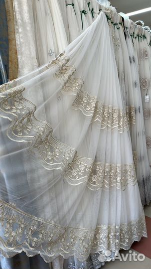 Шторы тюль новые