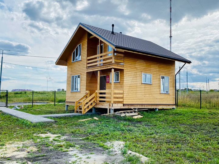 Коттедж 82,7 м² на участке 5 сот.