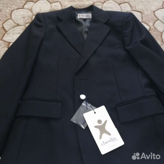 Школьный пиджак 128-134 рост