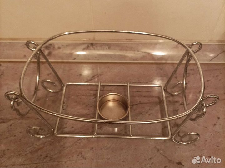 Фарфоровая прямоугольная кастрюля