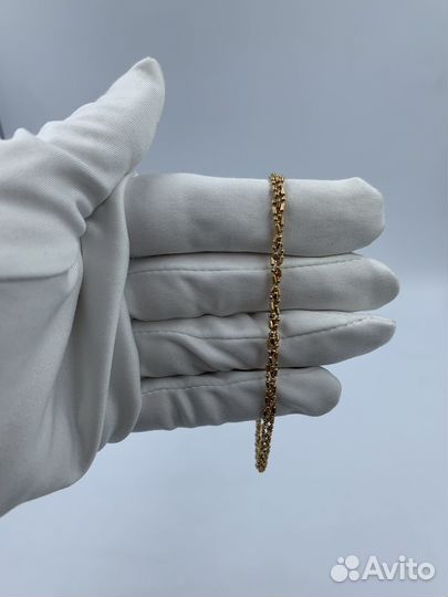 Золотая цепь и браслет