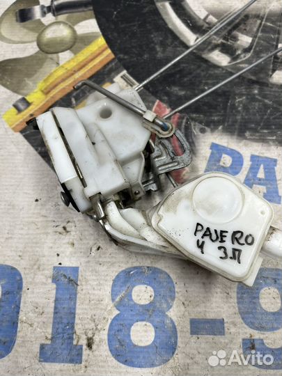 Замок двери задний правый mitsubishi pajero 4