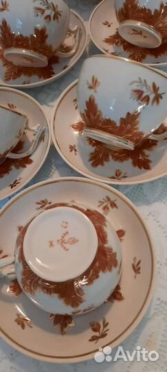 Чайный сервиз вербилки СССР