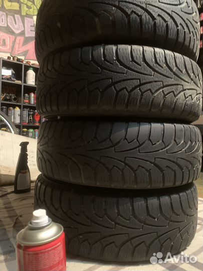 Коплект колес зимние липучка r15
