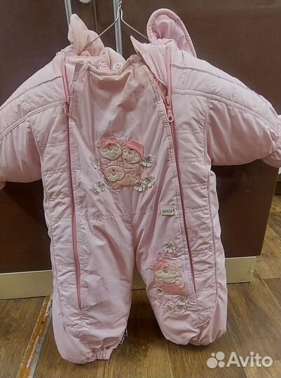 Зимний комбинезон для девочки