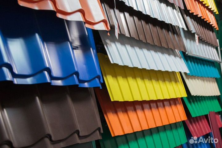 Металлочерепица. Кровельные материалы. 