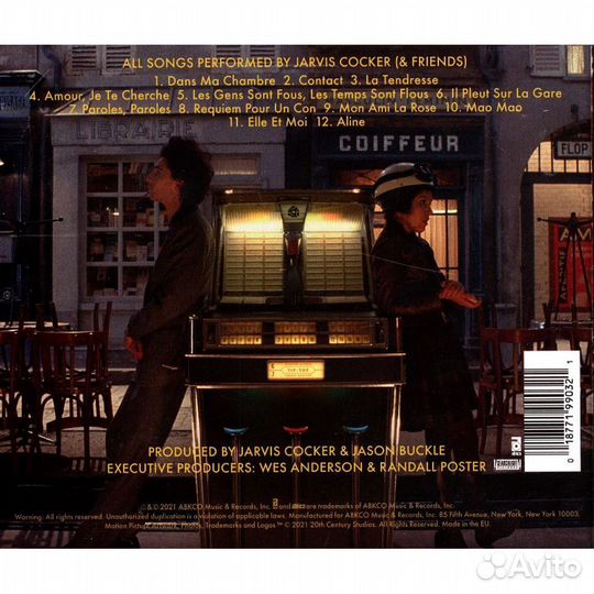 Jarvis Cocker - Chansons D'Ennui Tip-Top