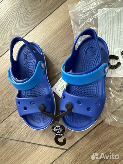 Crocs босоножки детские c10 27-28 размер