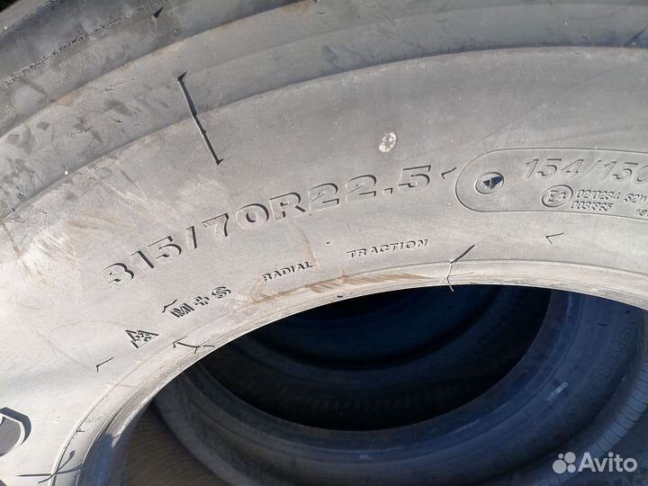 Грузовые шины Firestone 315/70 R22.5 бу