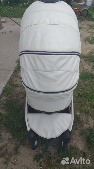 Коляска 2 в 1 эко кожа