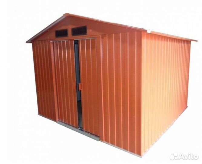 Сарай металлический