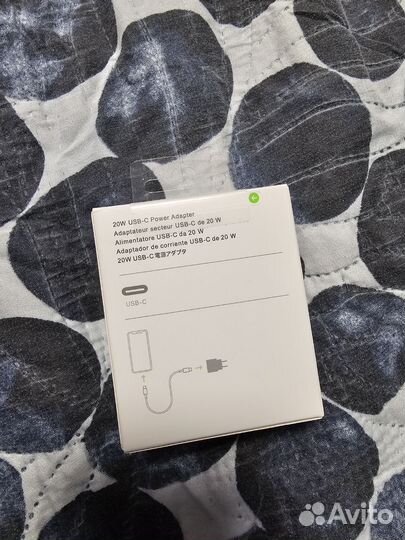 Блок питания apple 20w USB-C