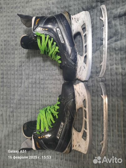 Коньки bauer mx3