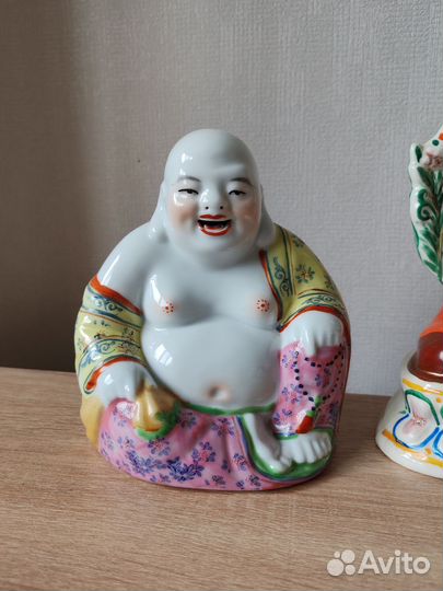 Статуэтка фарфор буддизм старинные