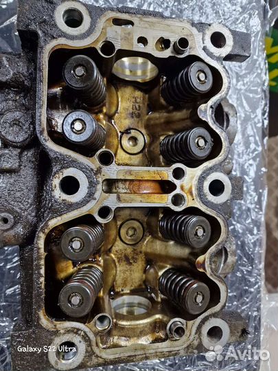 Головка блока цилиндров левая Субару Легаси 2 2.0