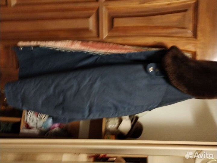 Куртка лётная меховая почти новая, 54/4