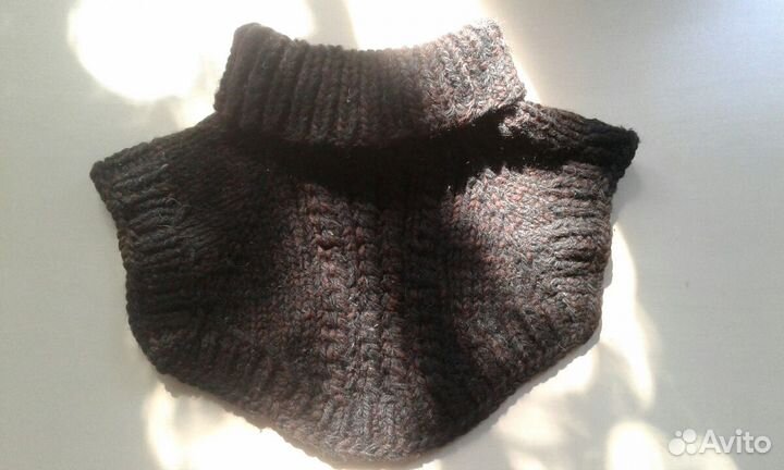 Манишка из овечьей шерсти