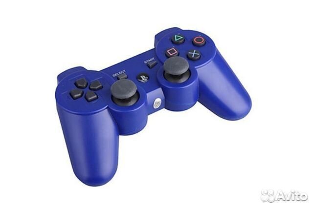 Controller джойстик для приставки Sony PS3 синий