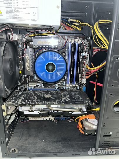 Компьютер I7 870 Rx570 16gb ram