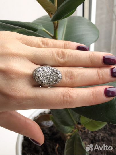 Колечко серебряное