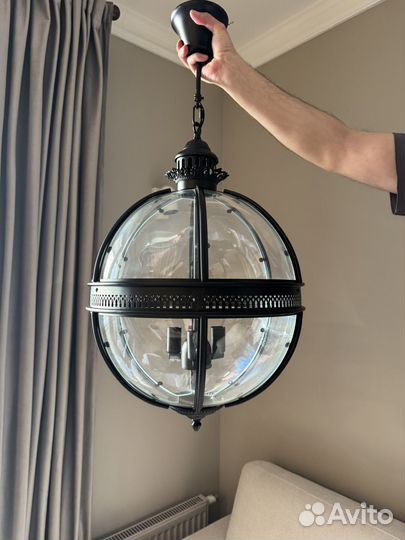 Люстра в винтажном американском стиле