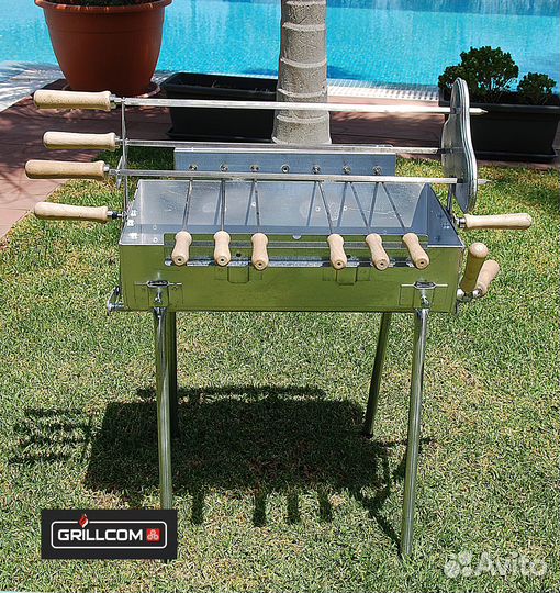 Мангал автоматический угольный