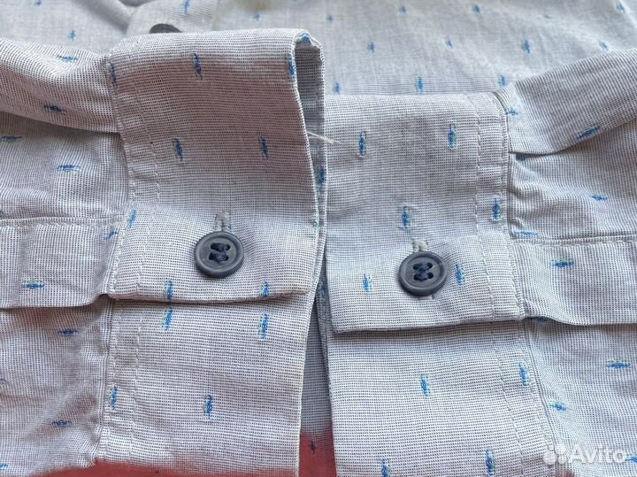 Рубашка школьная для мальчика 116 122