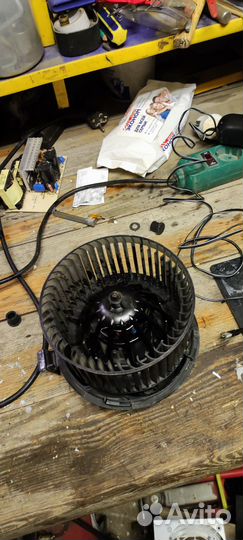 Вентилятор отопителя печки Nissan Note E11