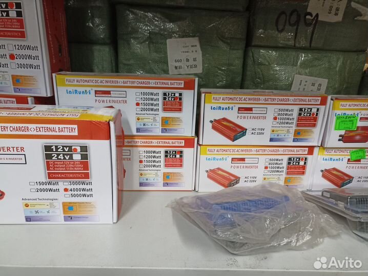 Инвертор 12-220в 1500 ватт LaiRun