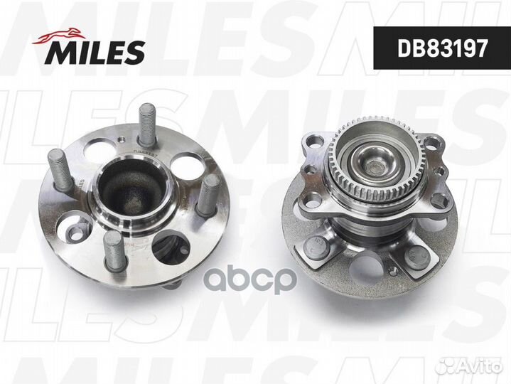 Ступица с подшипником задняя hyundai solaris/KI